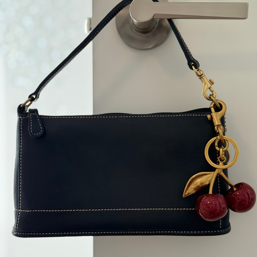 Authentic Vintage Coach Bleecker Demi Dark Navy - 9311